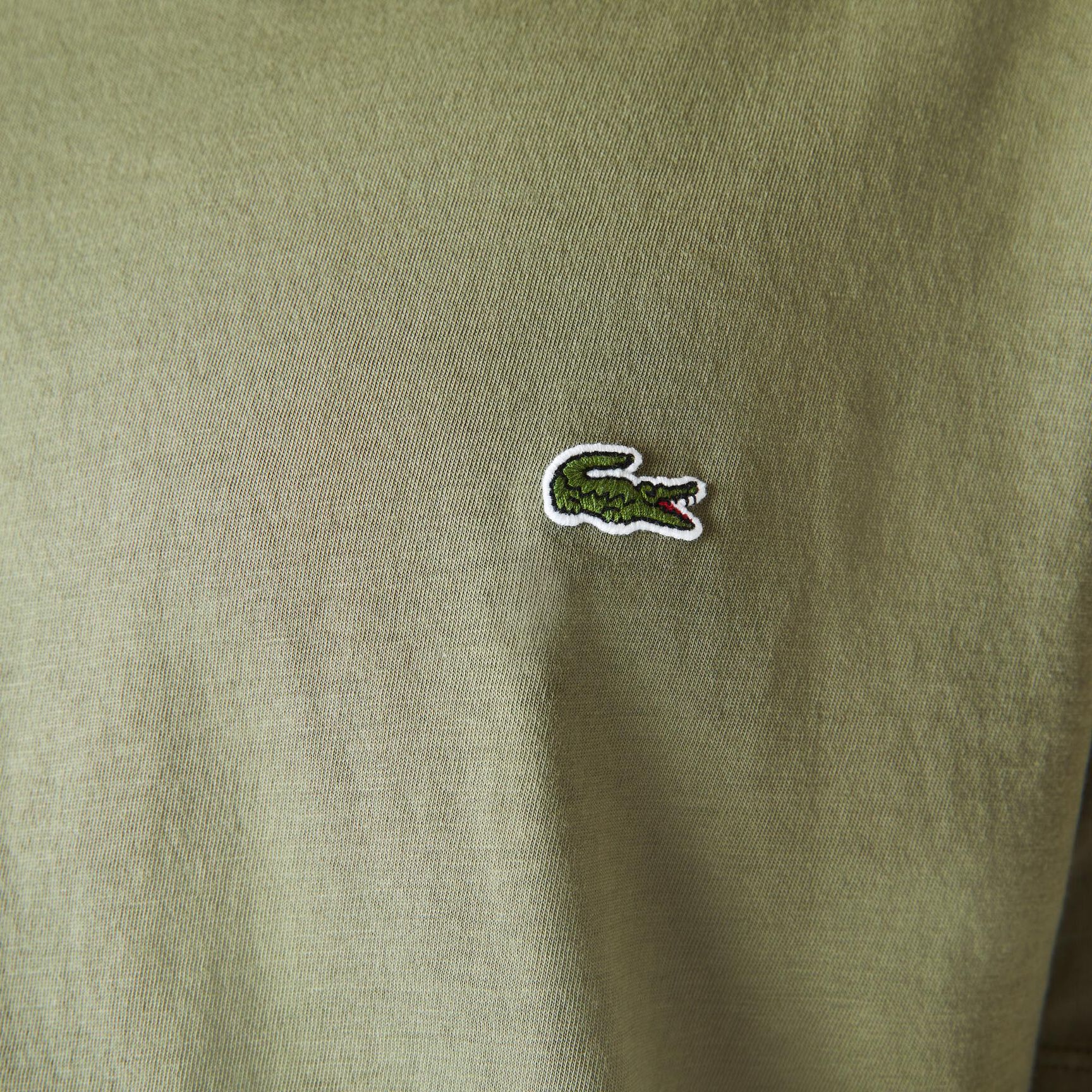 تي شيرت خفيف الوزن من القطن بيما برقبة على شكل حرف V تي شيرت خفيف الوزن من القطن بيما برقبة على شكل حرف V