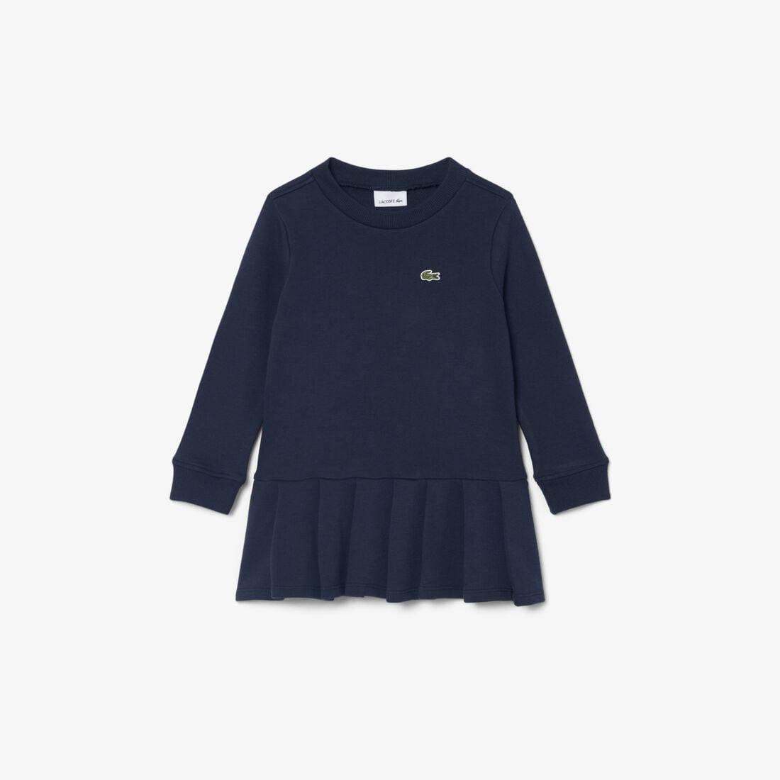 Long Sleeved Fleece Dress lacoste long sleeved fleece dress