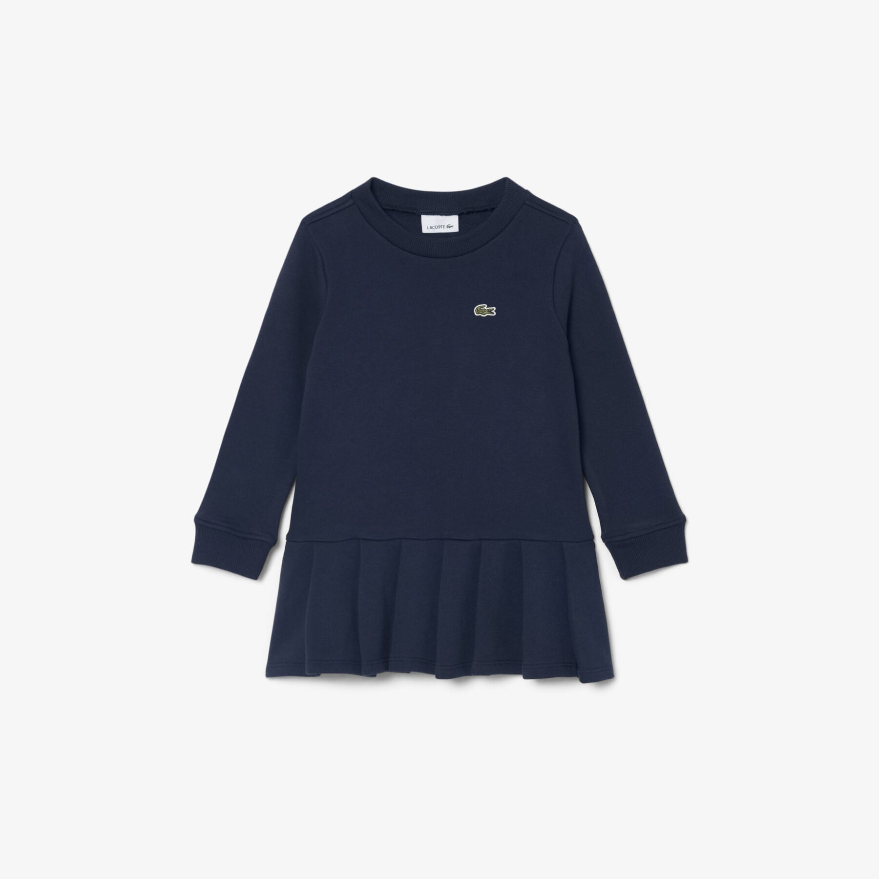 Long Sleeved Fleece Dress lacoste long sleeved fleece dress
