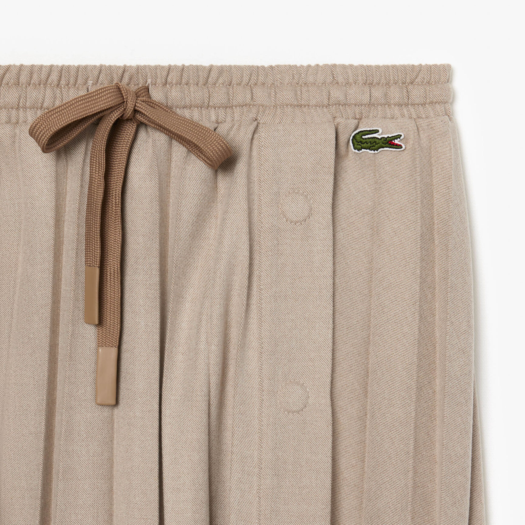 Long Pleated Flannel Skirt Long Pleated Flannel Skirt