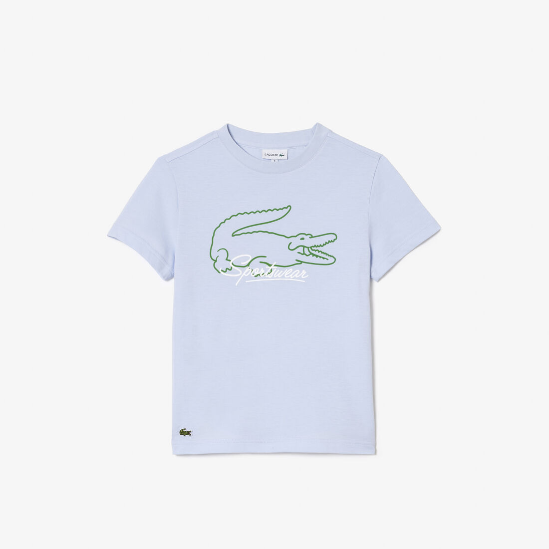 Bright Croc Print Cotton T-shirt