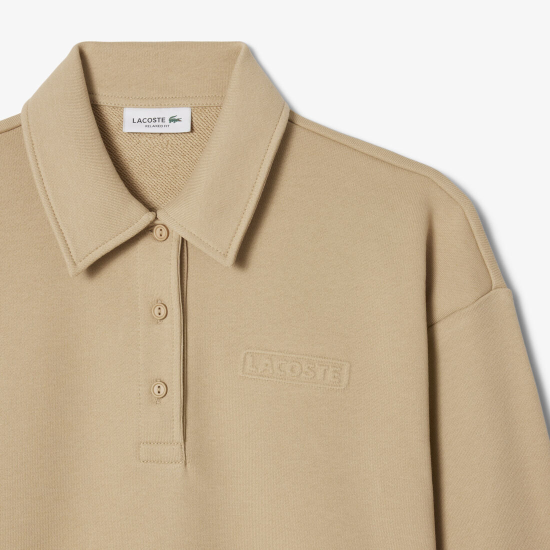 Polo Collar Sweatshirt Polo Collar Sweatshirt