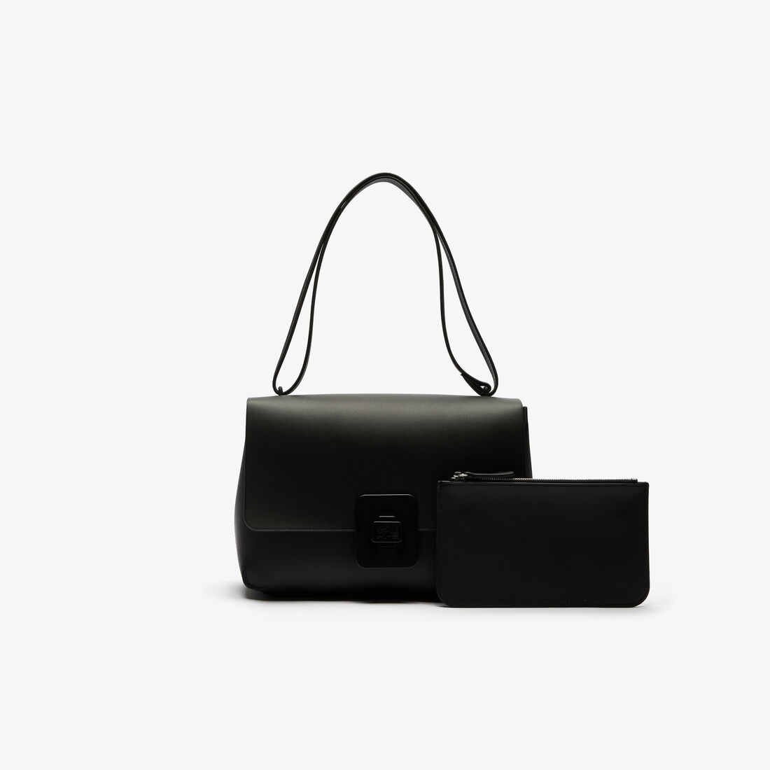 Women’s Croco Turn Crocodile Clasp Large Leather Shoulder Bag Women’s Croco Turn Crocodile Clasp Large Leather Shoulder Bag