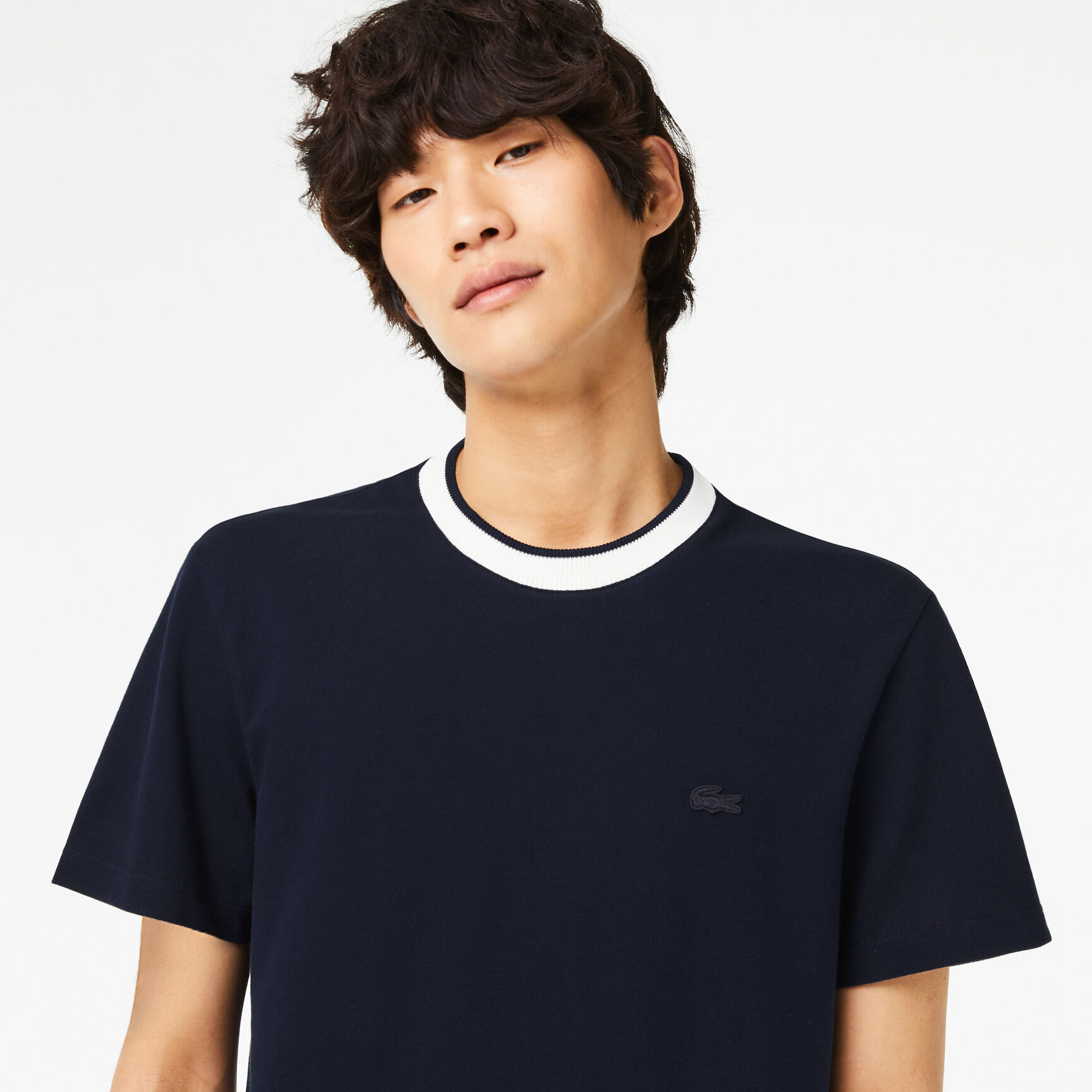 Men's Lacoste Regular Fit Stretch Pique T-shirt