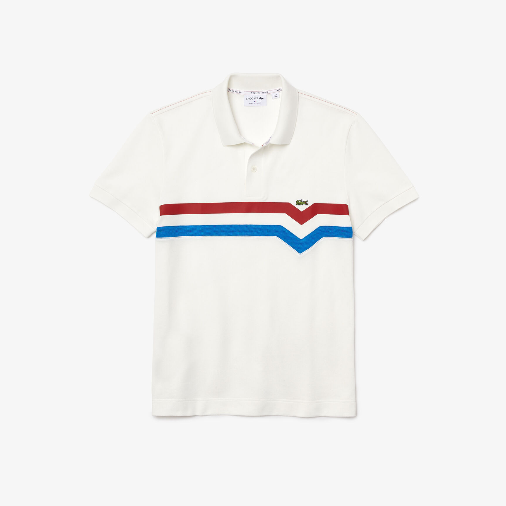 Men&rsquo;s Lacoste Made In France Regular Fit Organic Cotton Polo