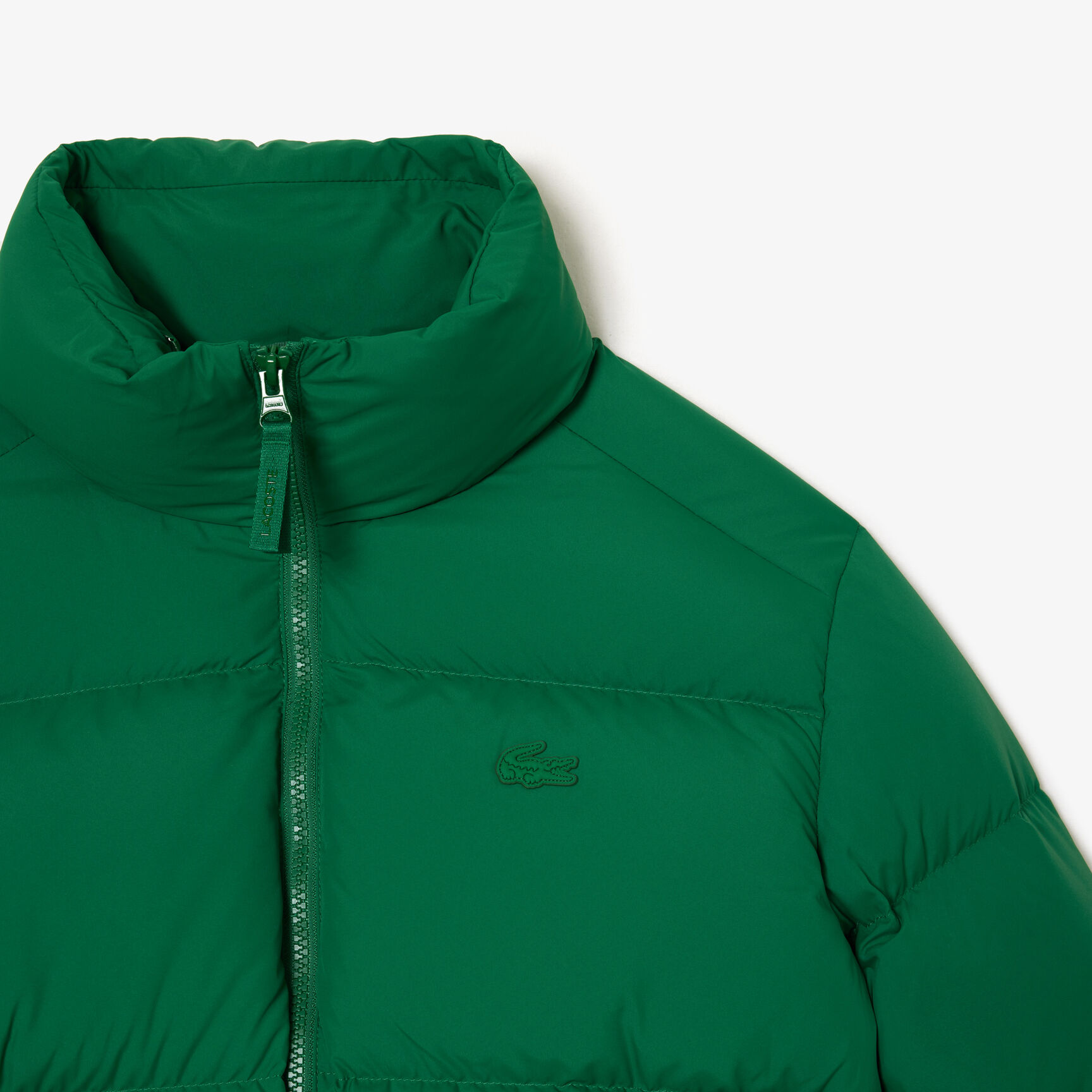 جاكيت لاكوست تفتا مبطن بجزء قابل للطي للنساء جاكيت لاكوست تفتا مبطن بجزء قابل للطي للنساء