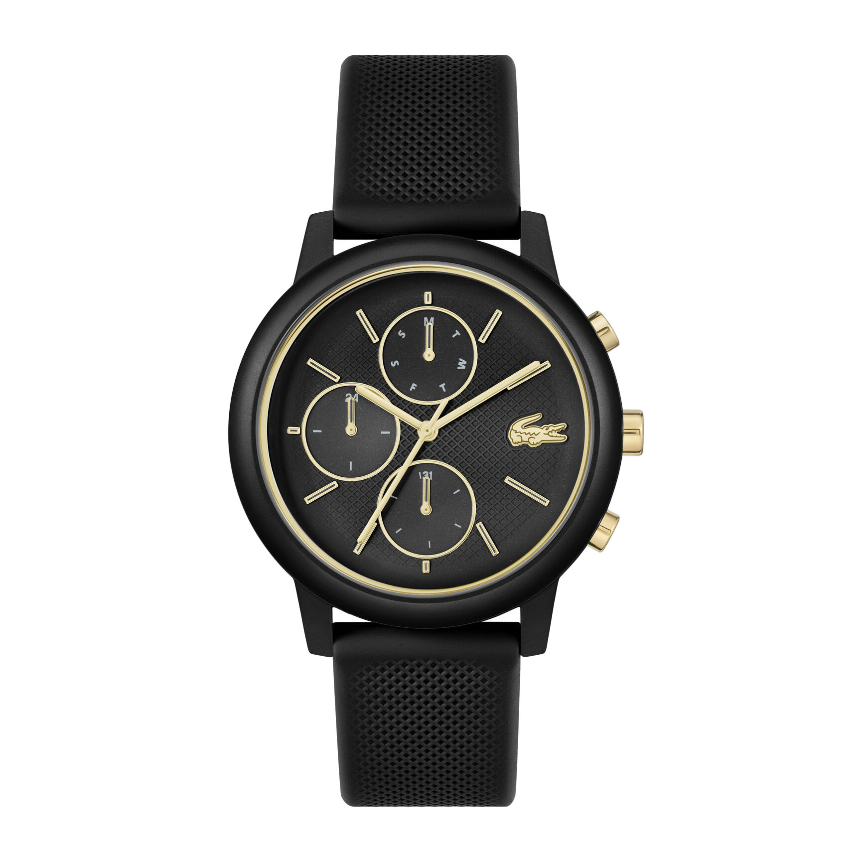 Lacoste Mens Black Dial Watch Lacoste Mens Black Dial Watch