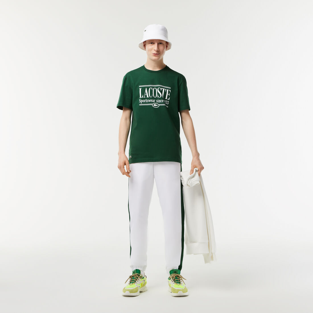 Men's Lacoste Regular Fit Jersey T-shirt Men's Lacoste Regular Fit Jersey T-shirt