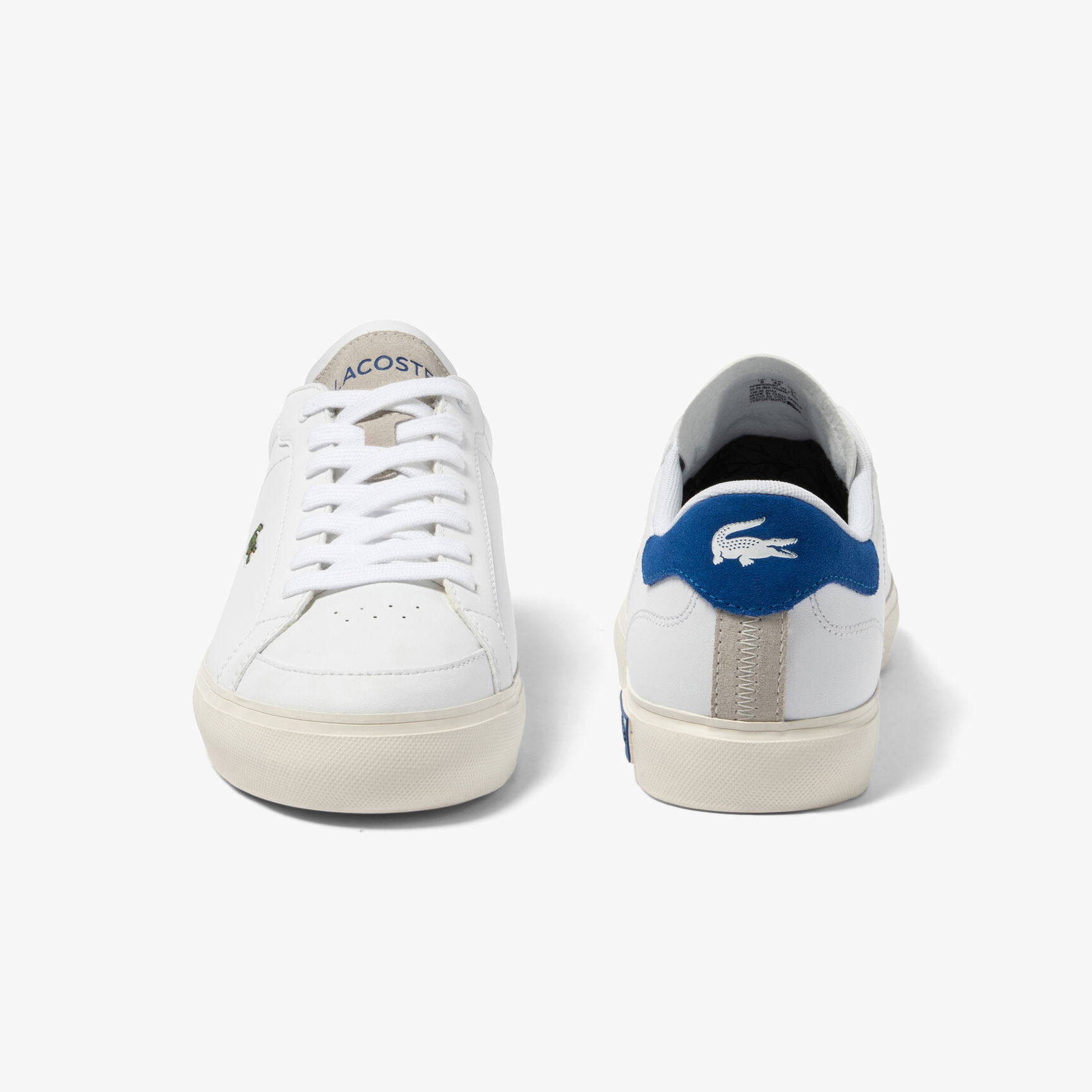Men's Lacoste Powercourt Leather Trainers Men's Lacoste Powercourt Leather Trainers