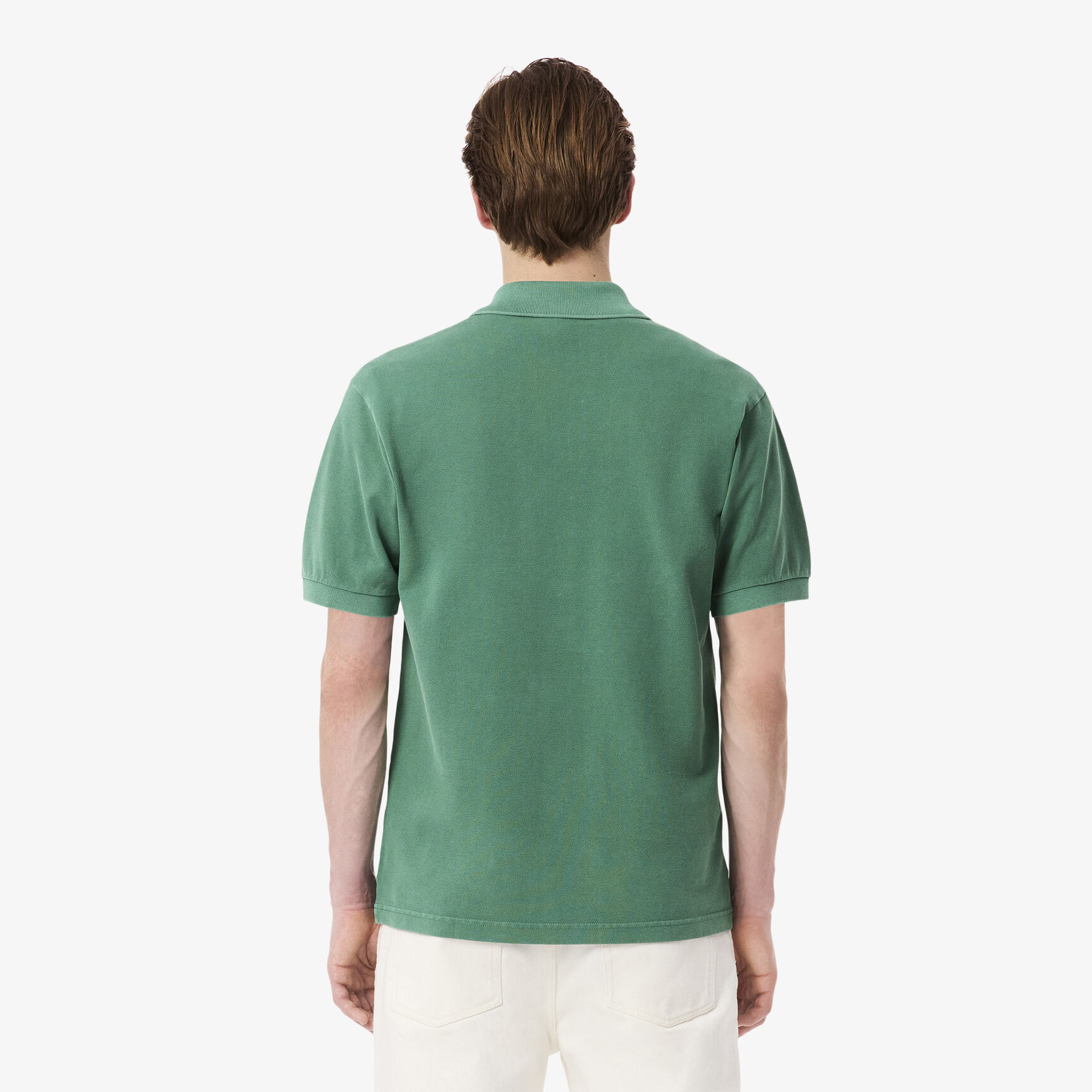 Classic Fit L.12.12 Washed Effect Polo Shirt