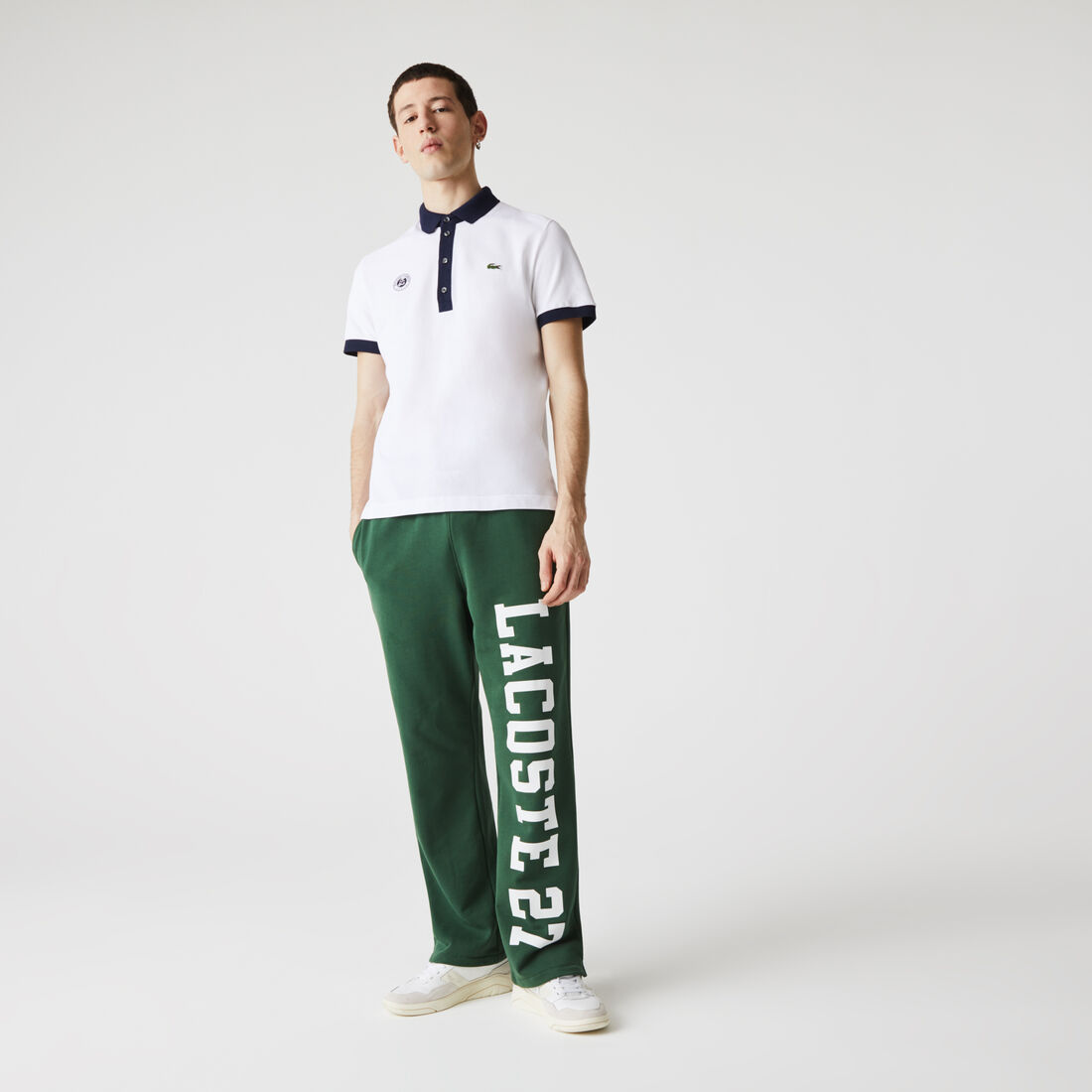 Men’s Lacoste SPORT French Open Edition Cotton Piqué Polo Shirt Men’s Lacoste SPORT French Open Edition Cotton Piqué Polo Shirt