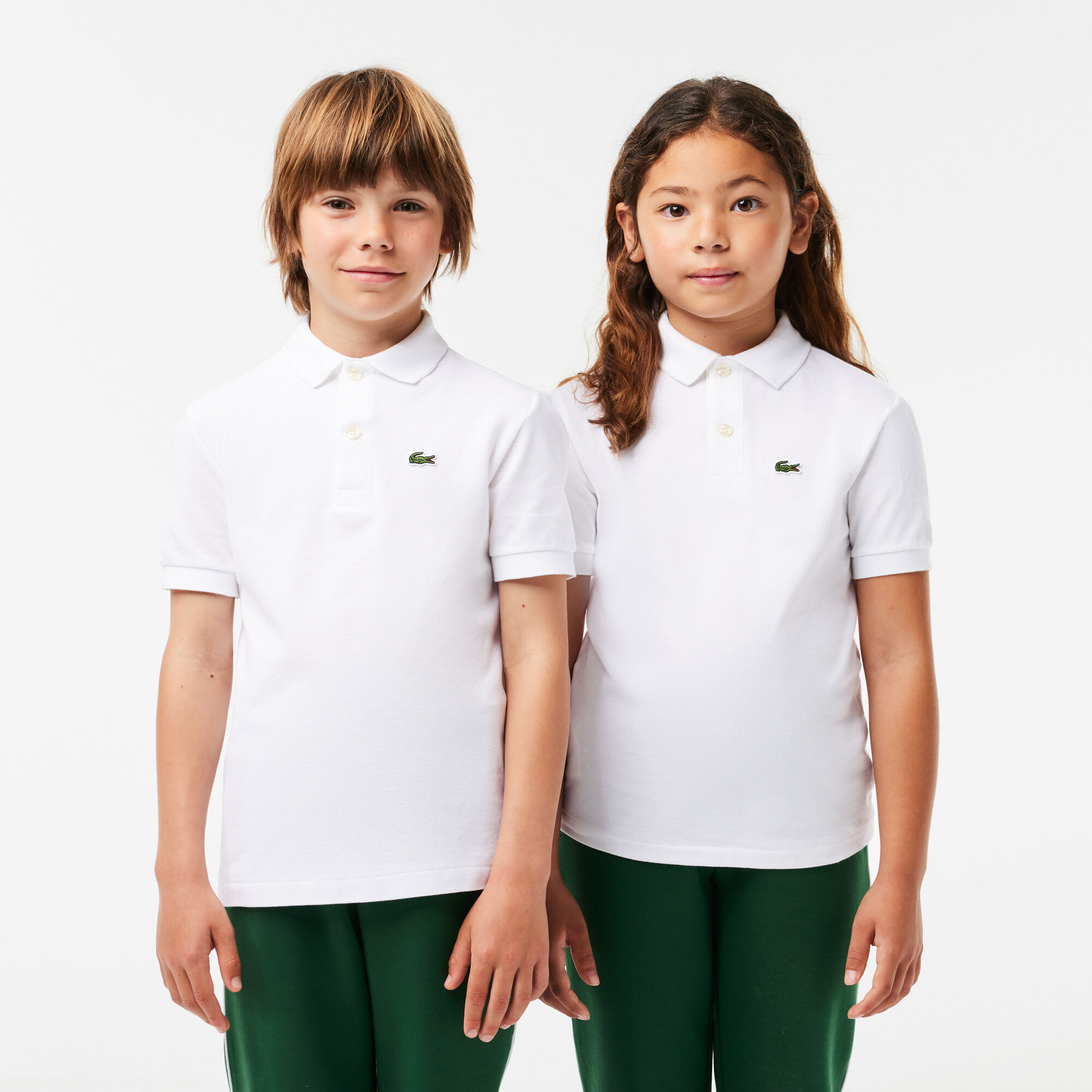 Kids' Lacoste Regular Fit Petit Piqué Polo Shirt Kids' Lacoste Regular Fit Petit Piqué Polo Shirt