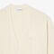 Rib Knit Cotton Blend Cardigan