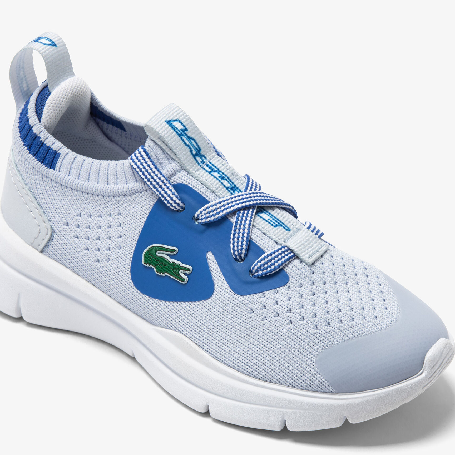 Buy Infants' Lacoste Run Spin Knit Textile Trainers | Lacoste QA