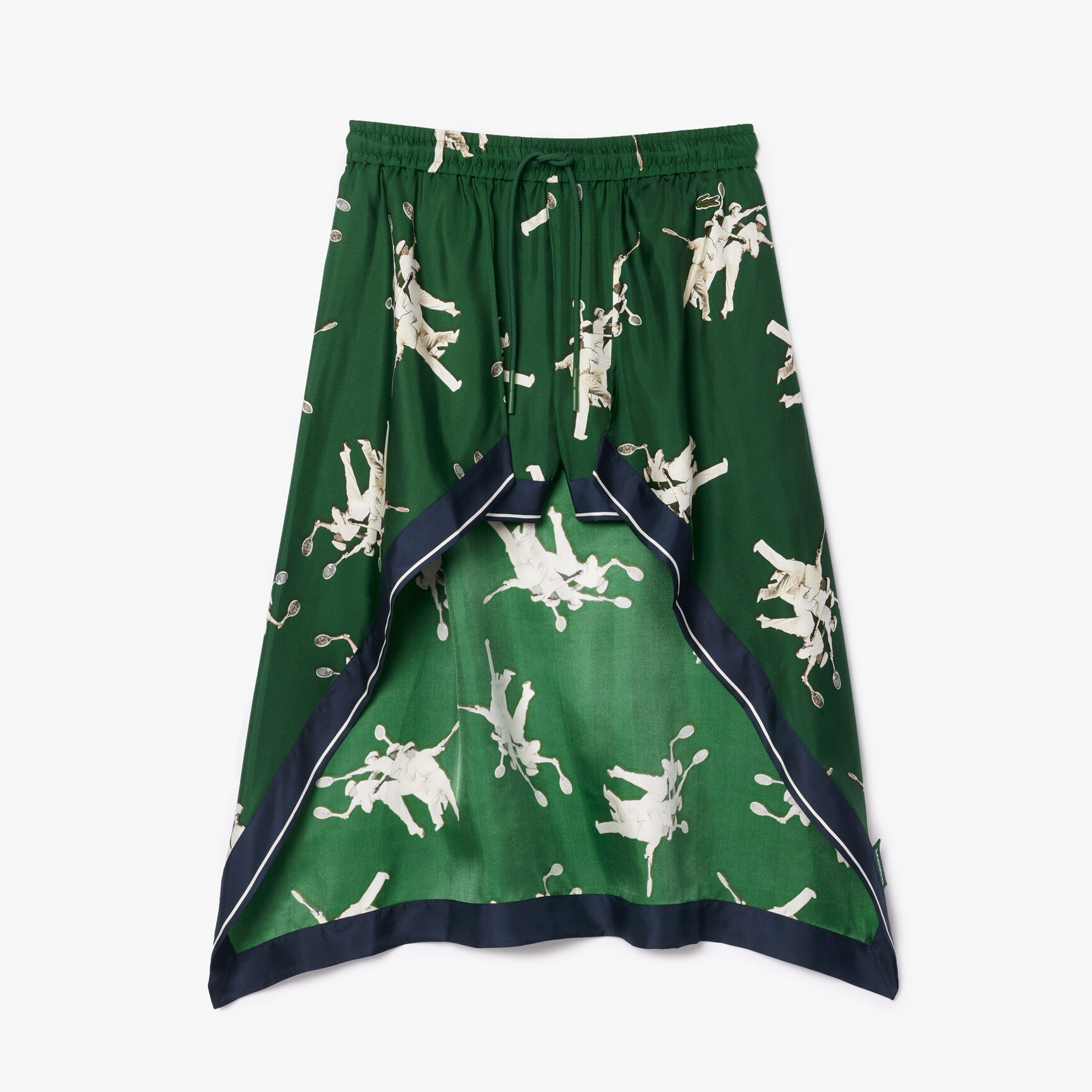 Short Wide Fit Lightweight Silk Printed Shorts Short Wide Fit Lightweight Silk Printed Shorts