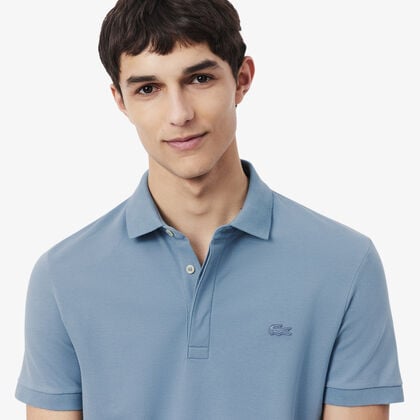 lacoste regular fit paris stretch pique polo shirt