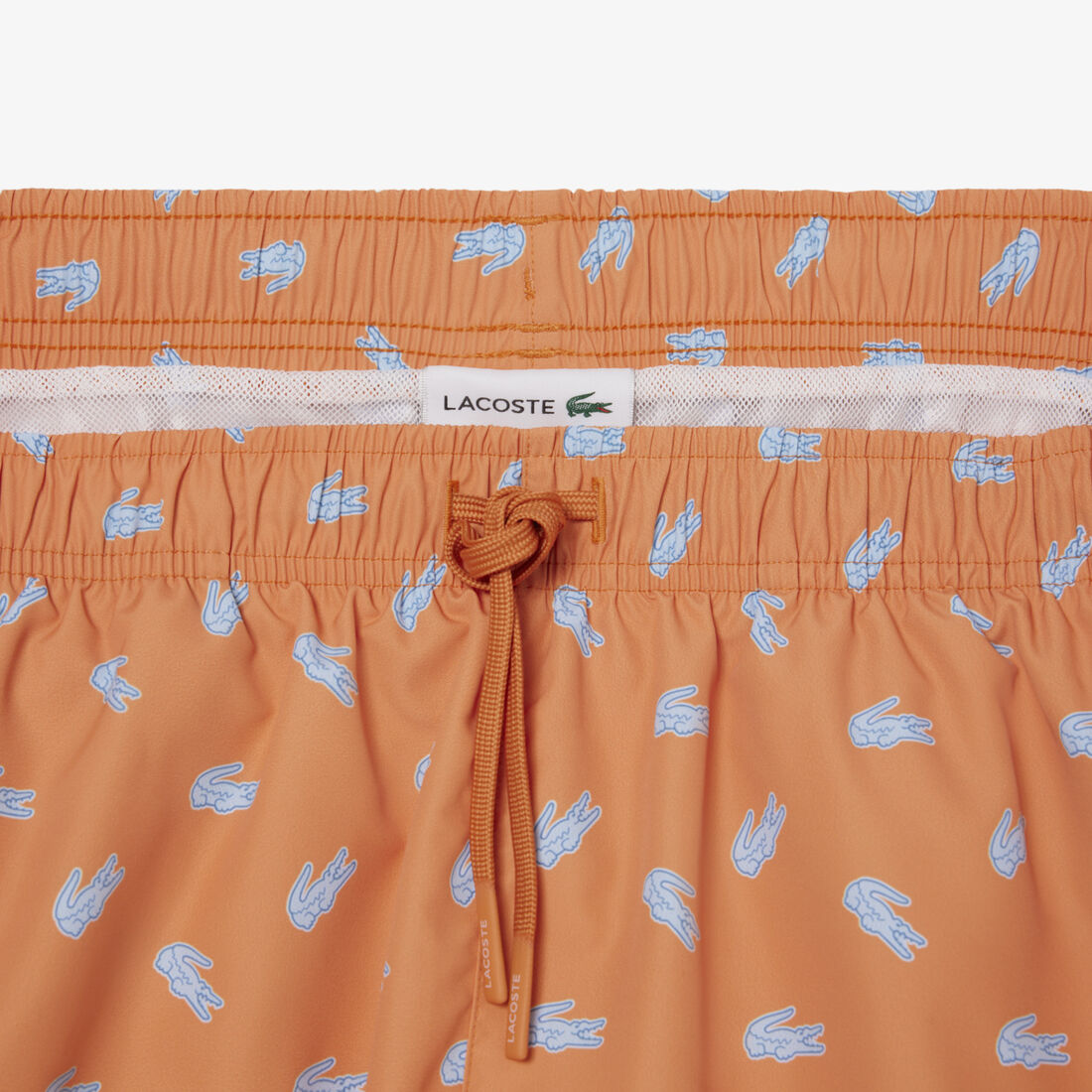 شورت سباحة متوسط الطول بنقشة جلد التمساح شورت سباحة متوسط الطول بنقشة جلد التمساح