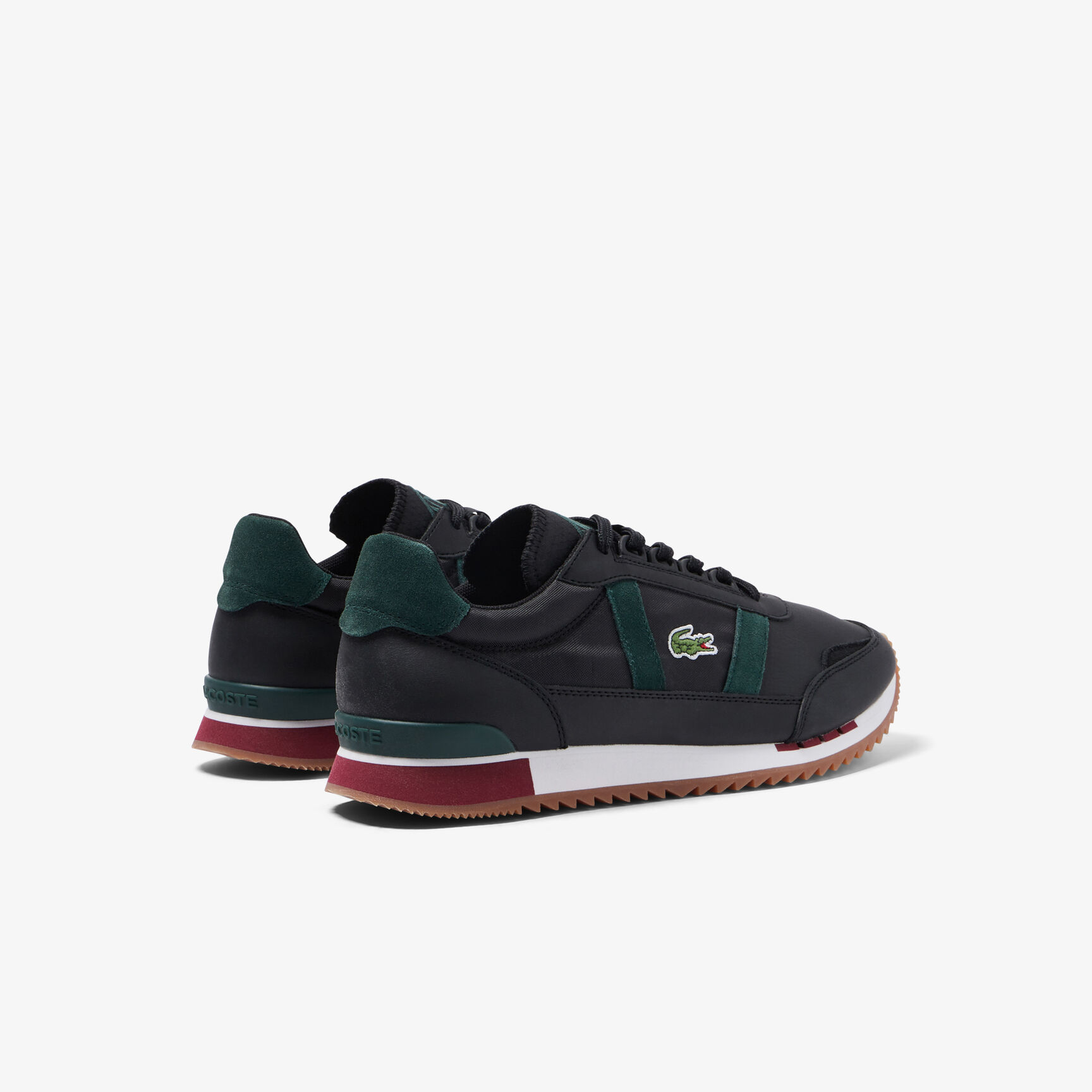 Men's Lacoste Partner Retro Leather and Textile Sneakers