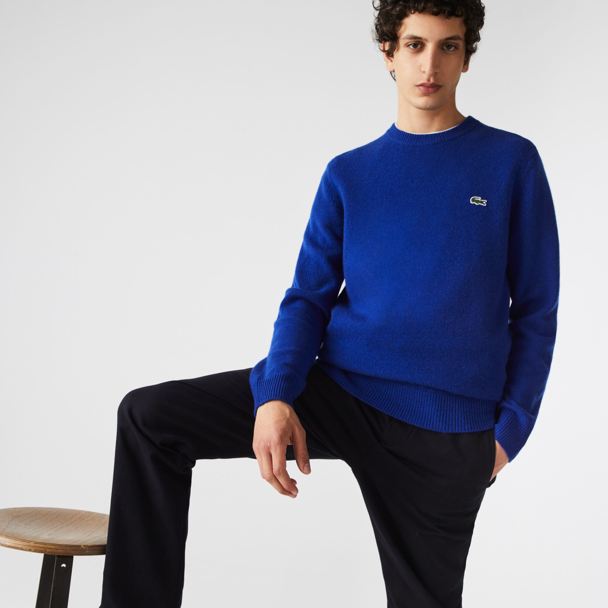 Lacoste cashmere sweater sale