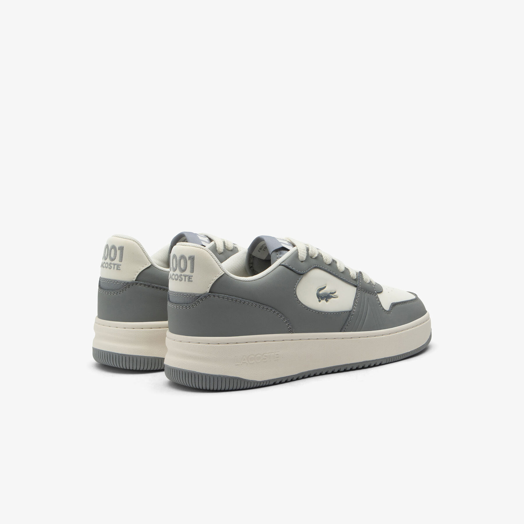 lacoste men s l001 set leather sneakers