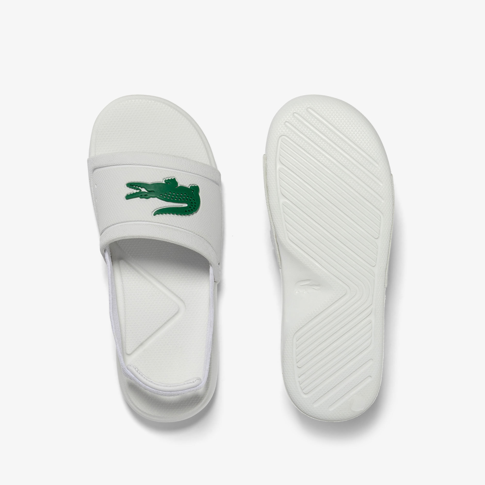 Buy Infants Lacoste L.30 Synthetic Slides Lacoste QA
