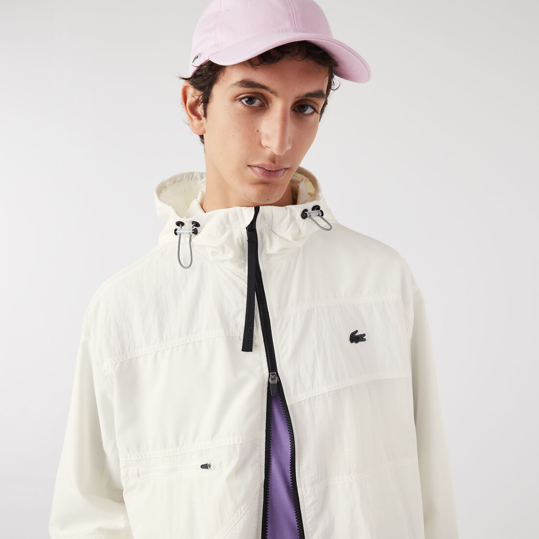 Men's Lacoste Patchwork Effect Jacket