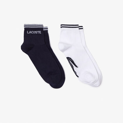 Unisex Lacoste Sport Low Cotton Sock 2-pack