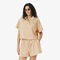 lacoste oversized tennis print polo