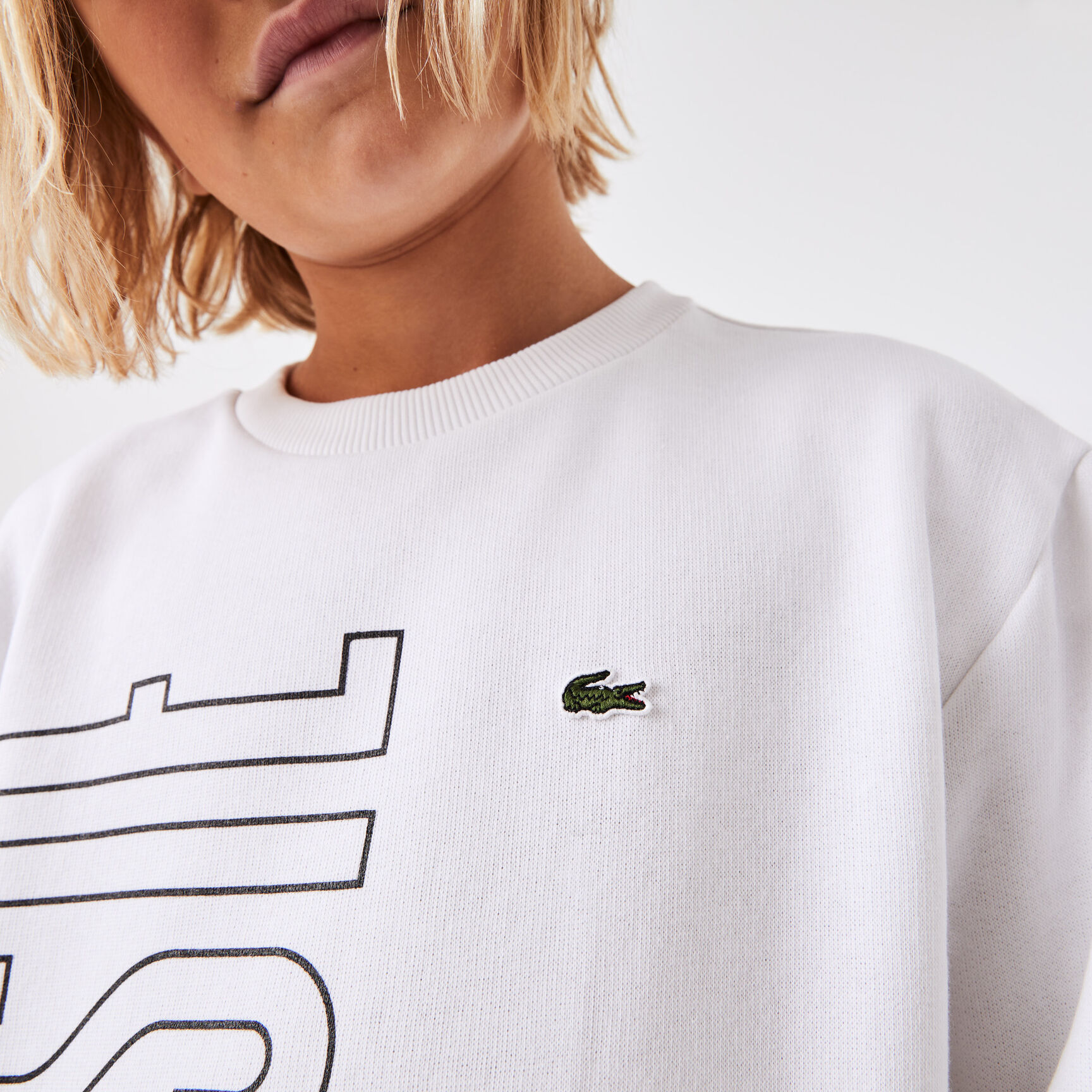 Kids' Lacoste Branded Color-block Sweatshirt Kids' Lacoste Branded Color-block Sweatshirt