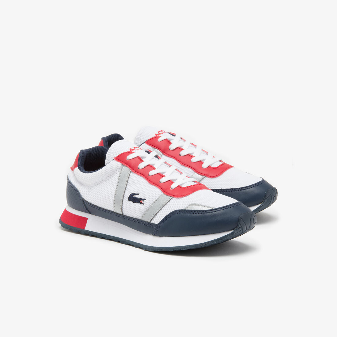 Juniors' Partner Lace-up Textile and Synthetic Sneakers Juniors' Partner Lace-up Textile and Synthetic Sneakers