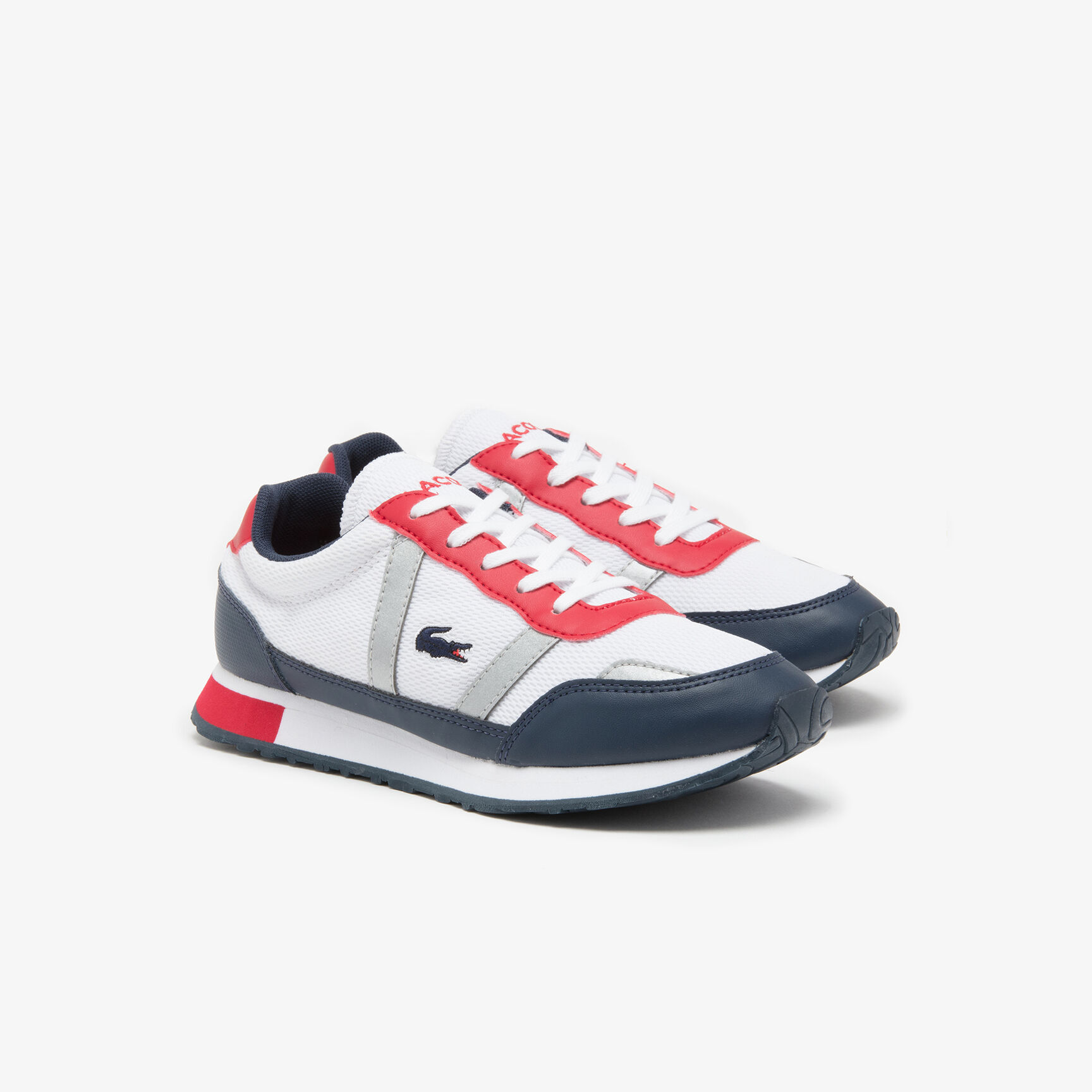 Juniors' Partner Lace-up Textile and Synthetic Sneakers Juniors' Partner Lace-up Textile and Synthetic Sneakers