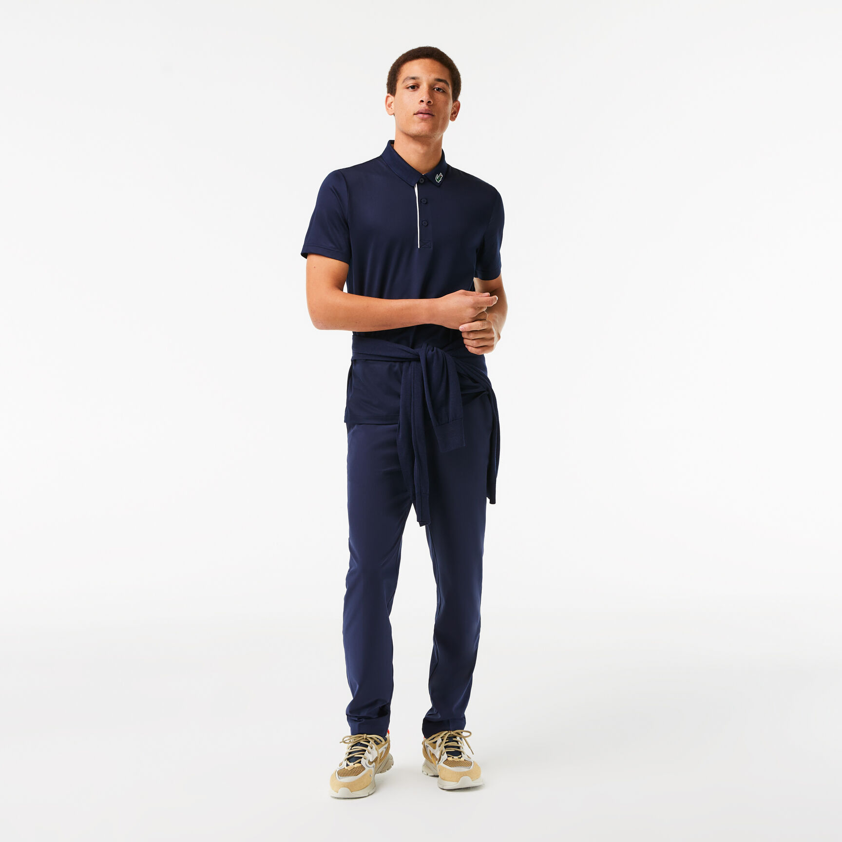 Men's Lacoste SPORT Jersey Golf Polo