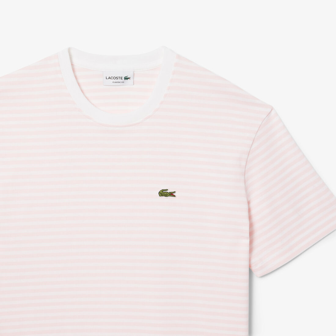 تي شيرت مخطط من القطن الثقيل تي شيرت مخطط من القطن الثقيل