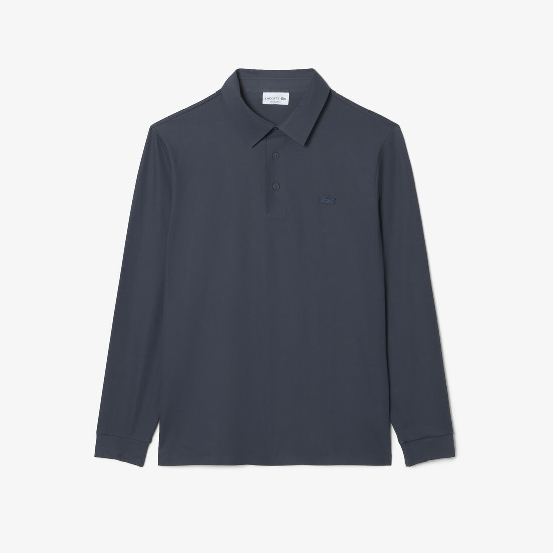 Regular Fit Long Sleeved Commuter Polo Shirt lacoste regular fit long sleeved commuter polo shirt