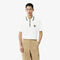 lacoste classic fit french made badge accent polo shirt