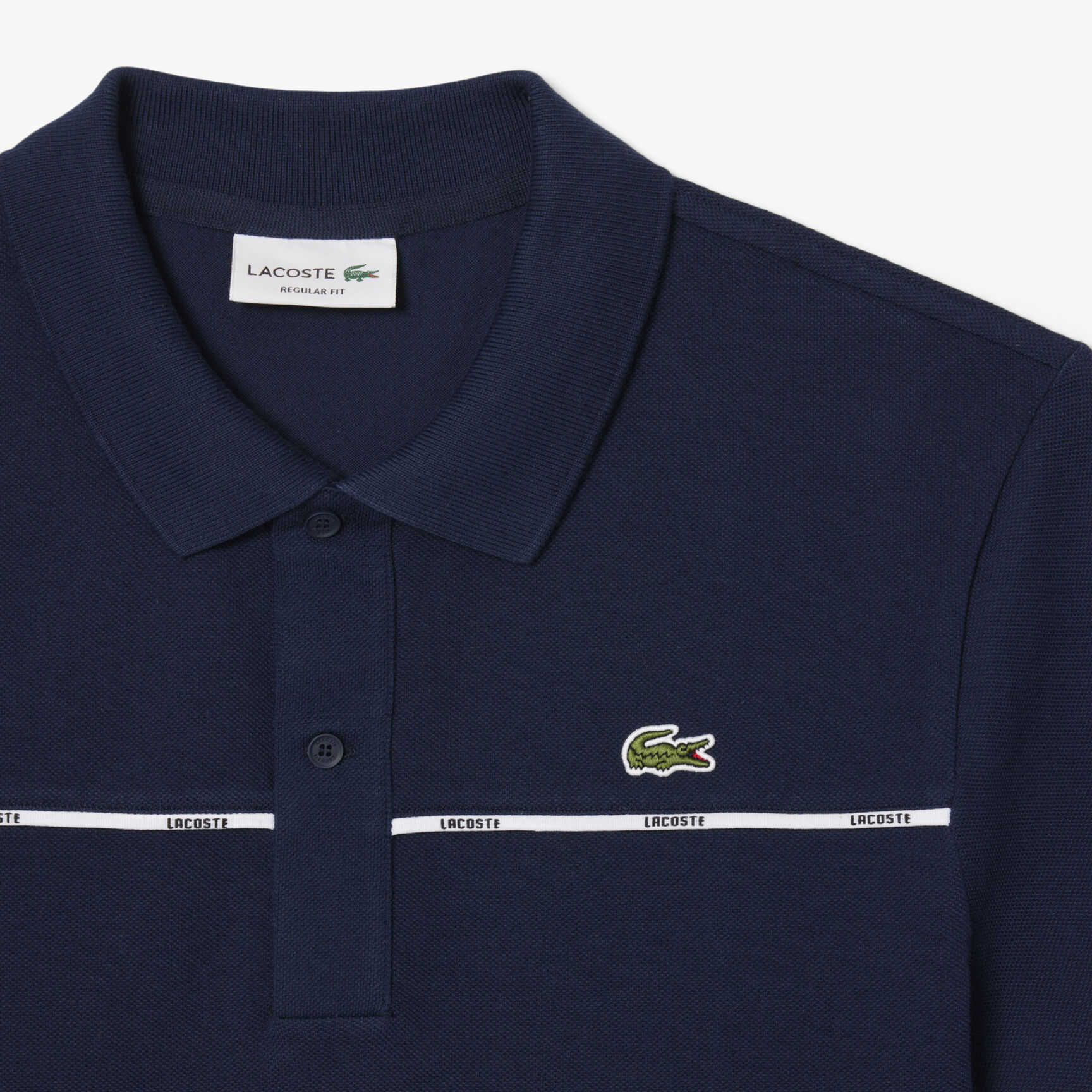 Regular Fit Logo Trim L.12.12 Polo Shirt