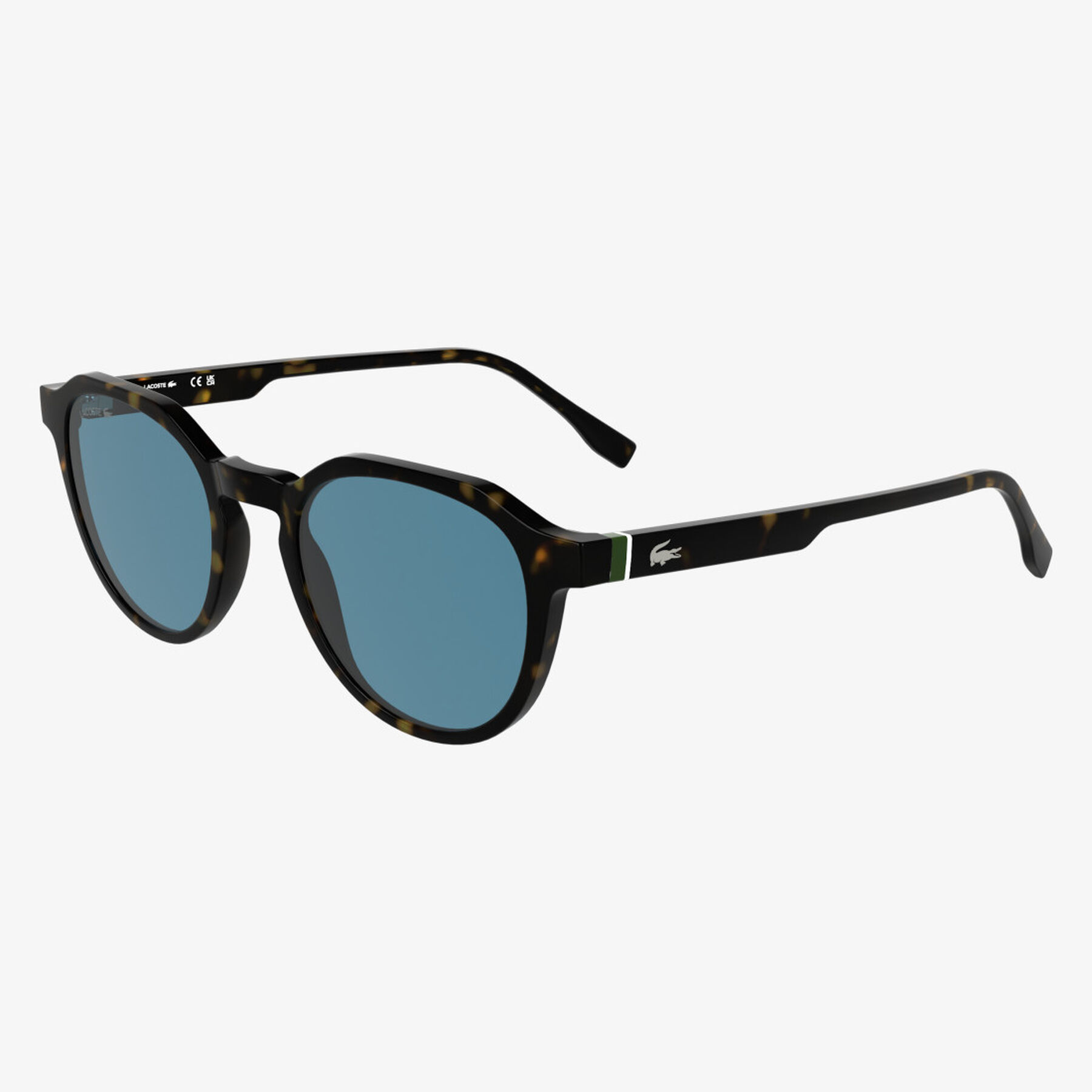 lacoste bio injected rounded glasses
