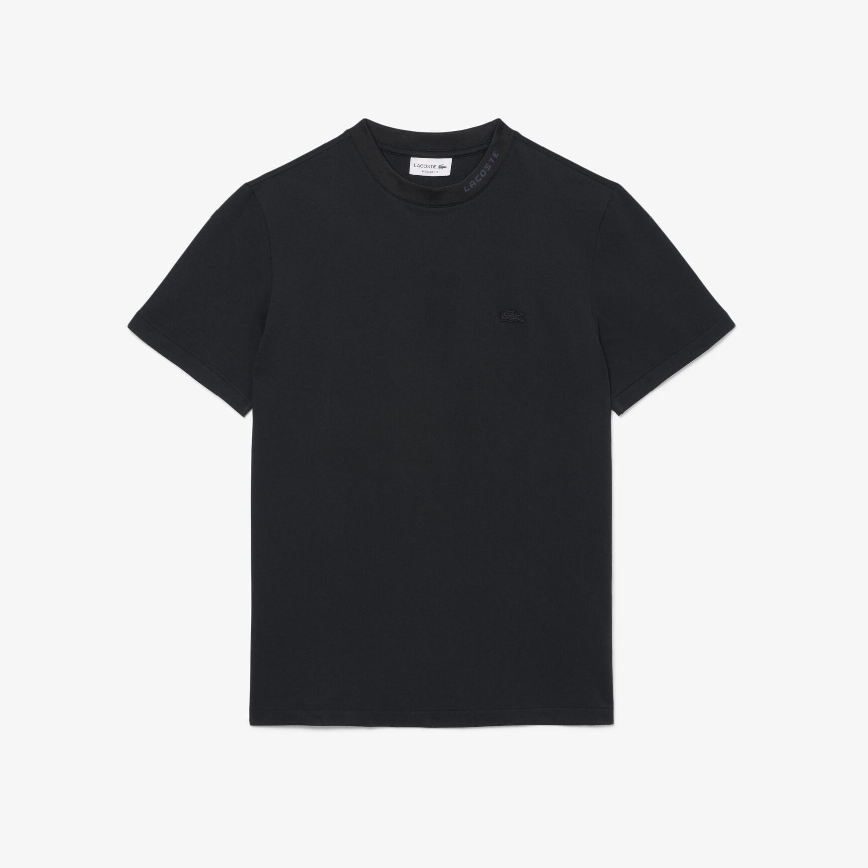Jacquard Branded Pique T-shirt