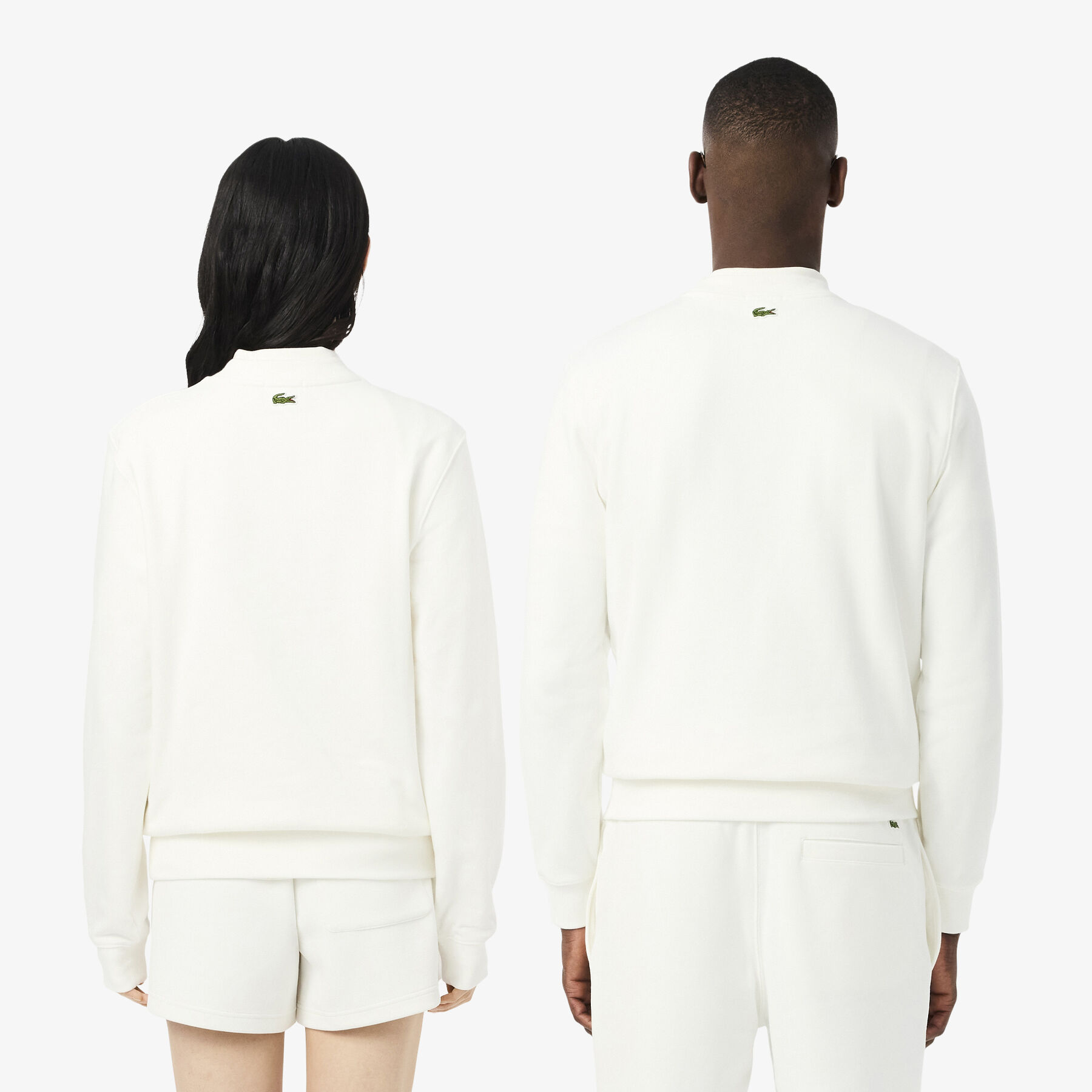 Printed Fleece Sweatshirt lacoste printed fleece sweatshirt