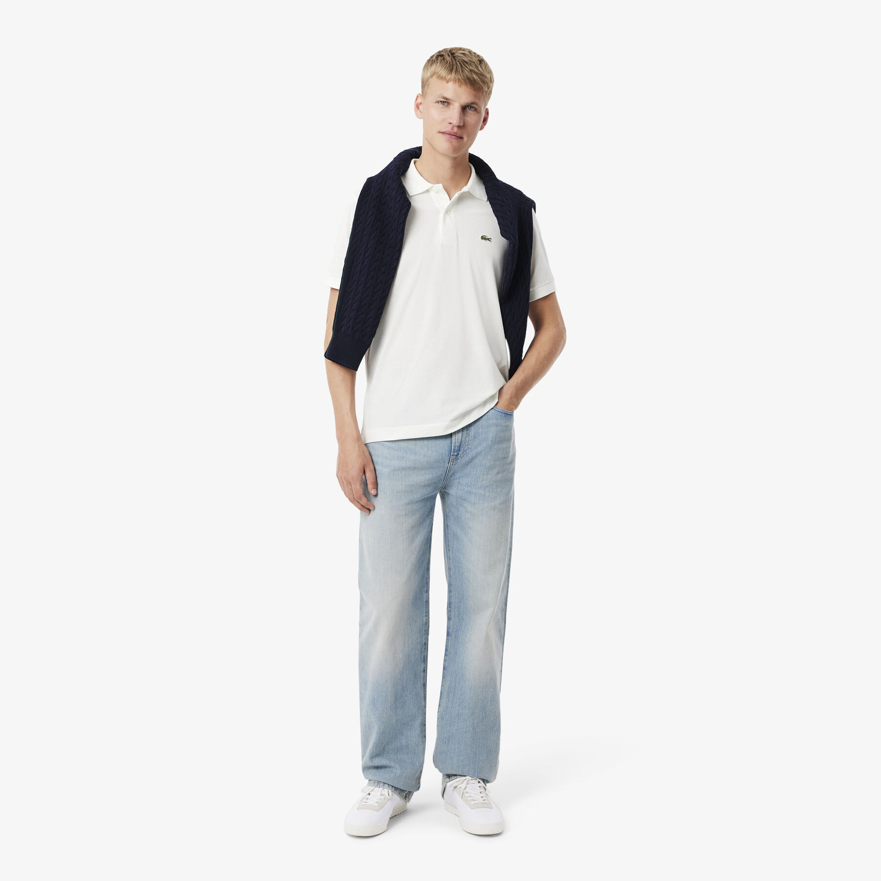 Classic Fit L.12.12 LIGHT Pique Polo Shirt lacoste classic fit l 12 12 light pique polo shirt