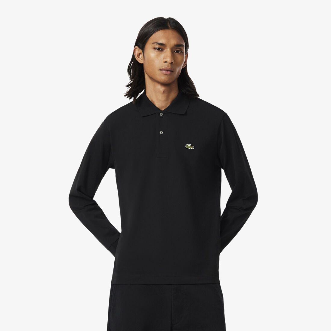 Classic Fit L.12.12 LIGHT Long Sleeved Polo Shirt lacoste classic fit l 12 12 light long sleeved polo shirt