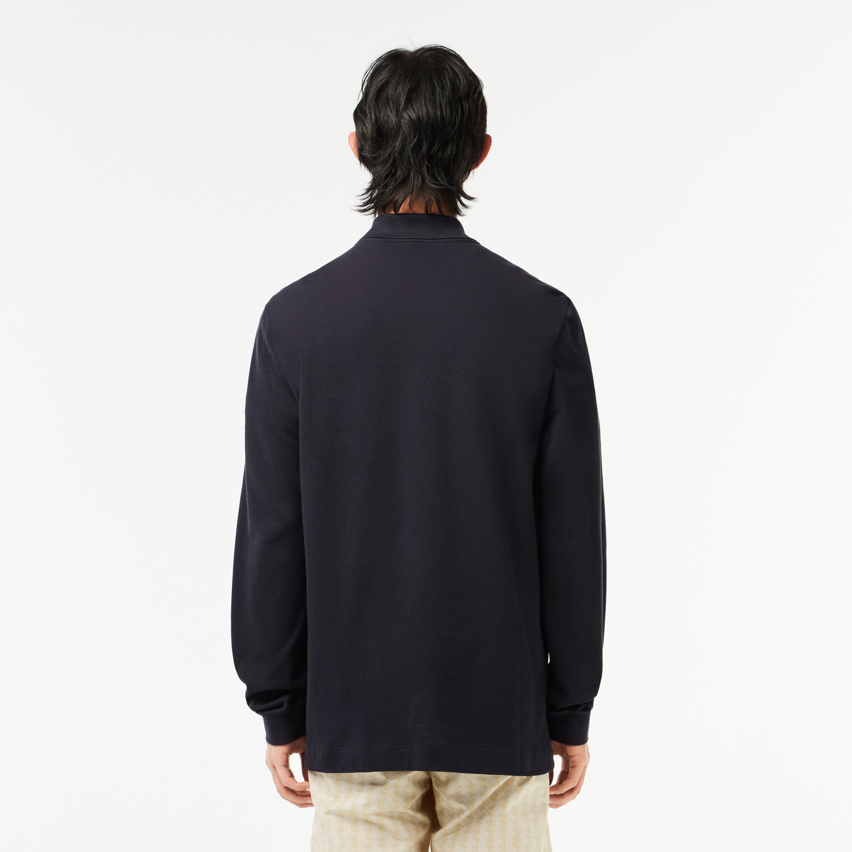 تي شيرت بولو بيكيه قطن برقعة تمساح تي شيرت بولو بيكيه قطن برقعة تمساح