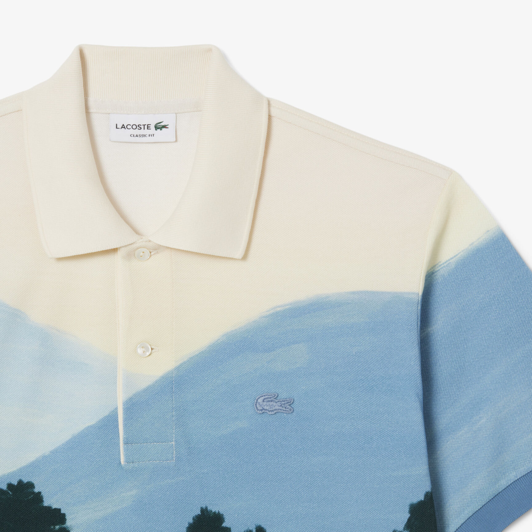 قميص بولو بيتي بيكيه مطبوع بقصّة كلاسيكية