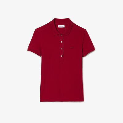 Women's Lacoste Slim Fit Stretch Cotton Piqué Polo Shirt