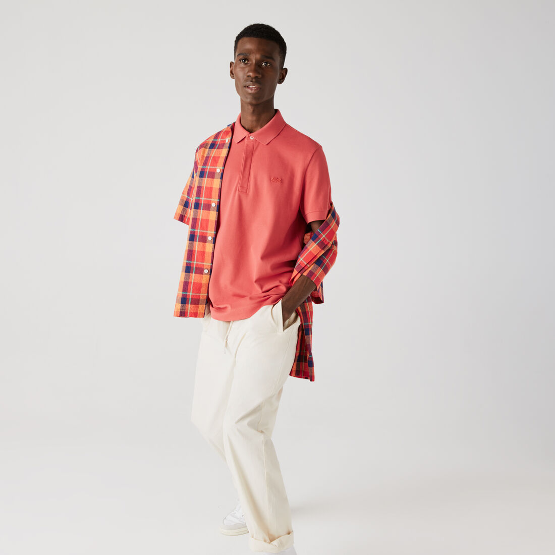 Regular Fit Paris Stretch Pique Polo Shirt