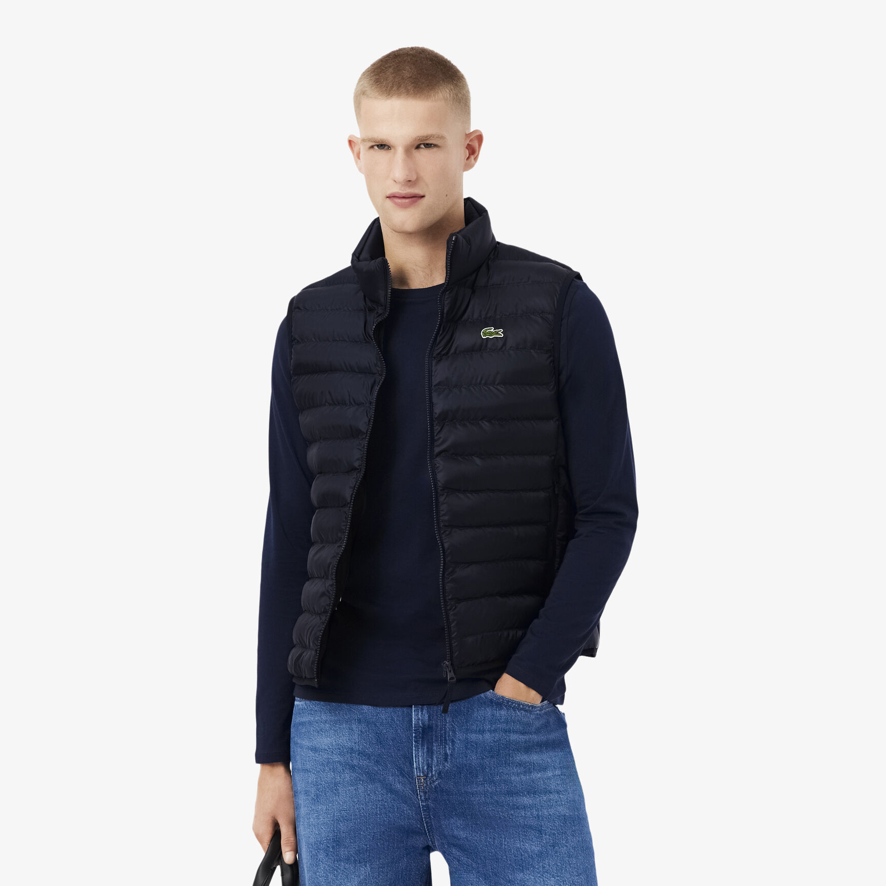 Water-Repellent Puffed Vest Water-Repellent Puffed Vest