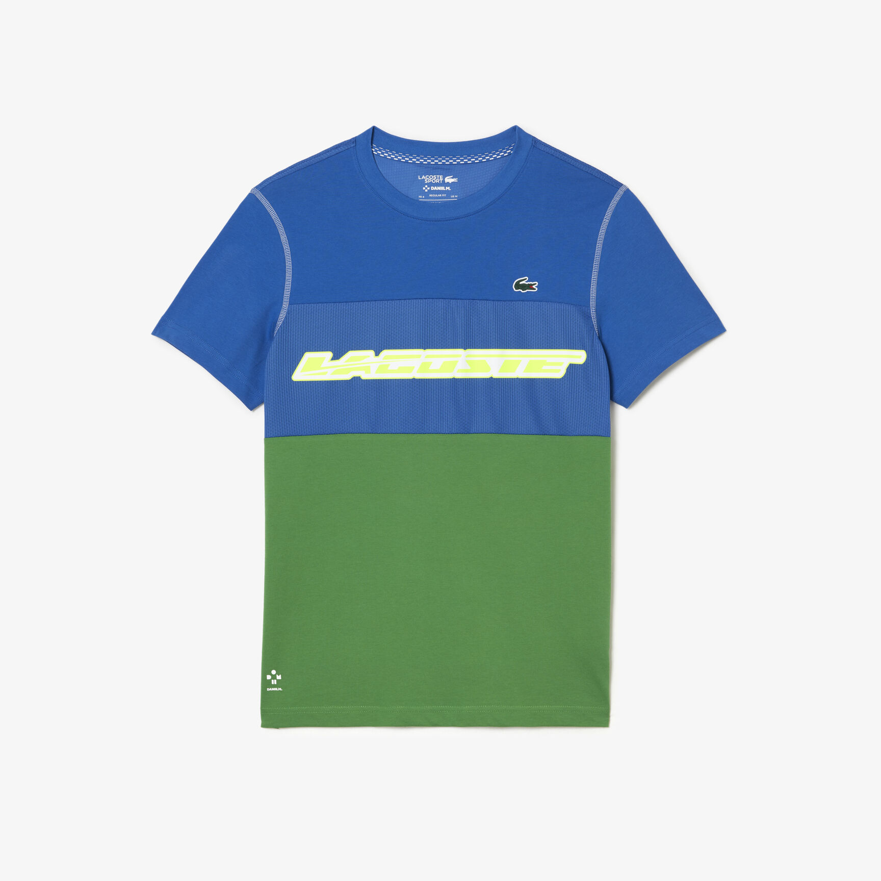 Men's Lacoste Tennis x Daniil Medvedev Jersey T-Shirt Men's Lacoste Tennis x Daniil Medvedev Jersey T-Shirt