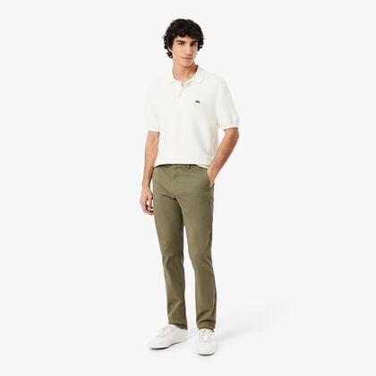 Slim Fit Stretch Twill Chino Pants