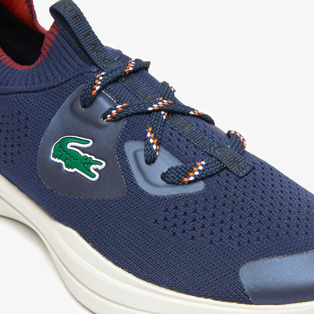 Women's Lacoste Run Spin Knit Textile Sneakers Women's Lacoste Run Spin Knit Textile Sneakers