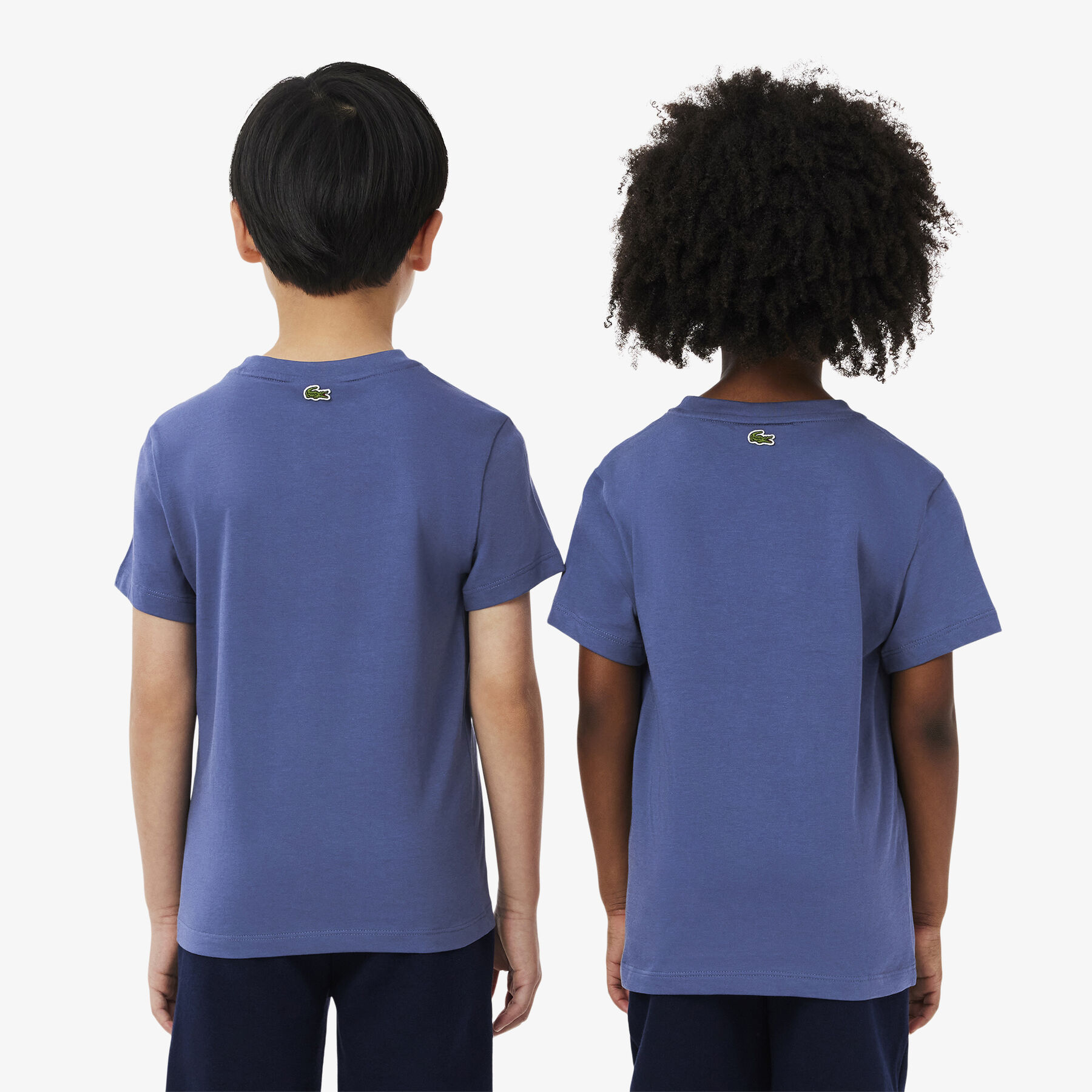Print Cotton T-shirt lacoste print cotton t shirt
